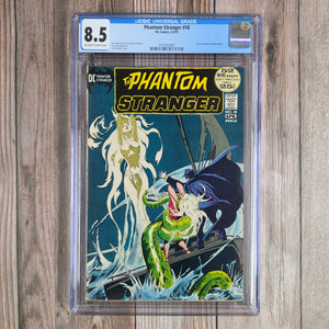 Phantom Stranger #18 CGC 8.5 Doctor Thirteen backup story (cert 7007)