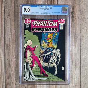 Phantom Stranger #24 CGC 9.0 WP Spawn of Frankenstein backup story (cert 7009)