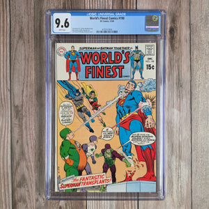 World's Finest Comics #190 CGC 9.6 WP "Death of Superman" (cert 7016)