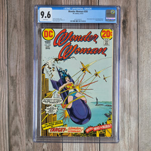 Wonder Woman #205 CGC 9.6 WP 2nd appearance of Nubia (cert 7012)