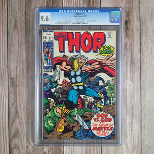 Thor #177 CGC 9.6 Jack Kirby, Stan Lee Surtur appearance (cert 5015)