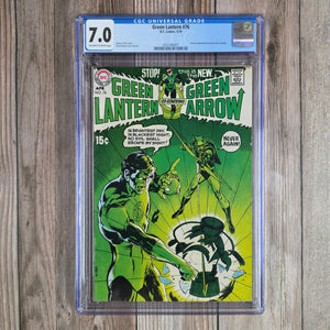Green Lantern #76 CGC 7.0 1st appearance of Appa Ali Apsa, a Guardian of the Universe (cert 5001)