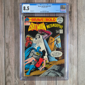 Brave and the Bold #101 CGC 8.5 Metamorpho appearance (cert 7022)