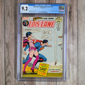 Superman's Girl Friend, Lois Lane #119 CGC 9.2 Rose and the Thorn backup story (cert 6025)