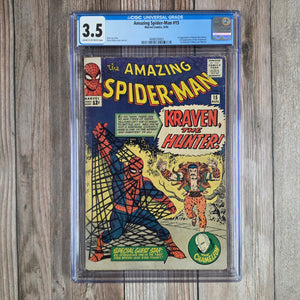 Amazing Spider-Man #15 CGC 3.5 1st appearance of Kraven the Hunter (cert 9003)
