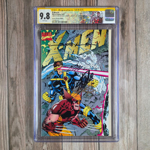 X-Men #1 CGC 9.8 Special Collectors Edition, SS Stan Lee, Chris Claremont, Scott Williams, 1st team appearance of the X-Men Gold (team): Storm, Archangel, Colossus, Iceman and Jean Grey (cert 2001)