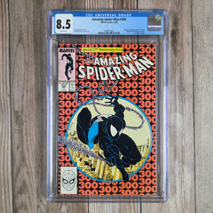 Amazing Spider-Man #300 CGC 8.5 WP 1st full appearance of Venom (cert 4001)