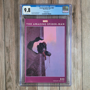 Amazing Spider-Man #800 CGC 9.8 Moebius Variant cover 1:100, 1st full appearance of Normie Osborn as Goblin Childe (cert 6006)*