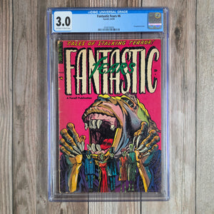 Fantastic Fears #6 CGC 3.0 Decapitation Panel (cert 6005)