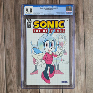 Sonic the Hedgehog Annual #1 CGC 9.8 Variant cover B, Variant cover art by Jennifer Hernandez (cert 3012)