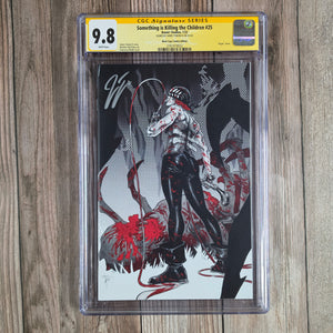 Something is Killing the Children #25 CGC 9.8 Black Cape Comics Edition, SS James Tynion IV, "Virgin" Cover (cert 9022)*