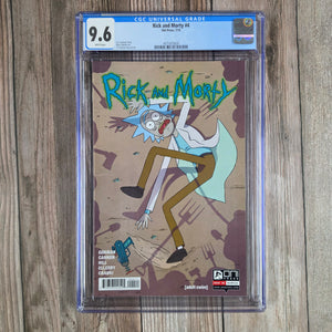 Rick and Morty #4 CGC 9.6 Copies ordered by retailers: 9,683 (cert 3020)