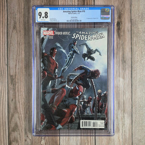 Amazing Spider-Man #10 CGC 9.8 Variant Edition, 1st appearance of Spider Punk aka Anarchic Spider-Man, an alternate reality version of Hobie Brown (cert 3006)