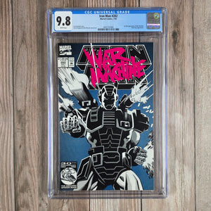 Iron Man #282 CGC 9.8 1st cover appearance of the War Machine armor, worn by Tony Stark (cert 7006)