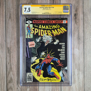 Amazing Spider-Man #194 CGC 7.5 SS Al Milgrom, 1st appearance of the Black Cat (cert 3003)