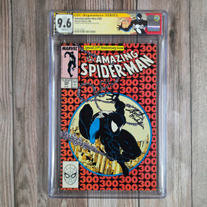 * Amazing Spider-Man #300 CGC 9.6 WP, SS David Michelinie, 1st full appearance of Venom (cert 2002)