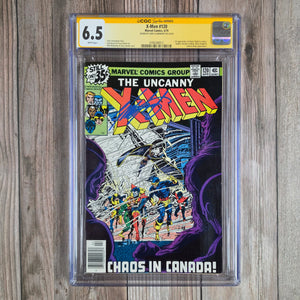 X-Men #120 CGC 6.5 WP, SS Chris Claremont, 1st cameo team appearance of Alpha Flight (cert 8012)