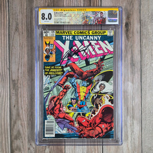 X-Men #129 CGC 8.0 WP, Newsstand Edition, SS Chris Claremont, The Dark Phoenix Saga Part 1 (cert 7004)