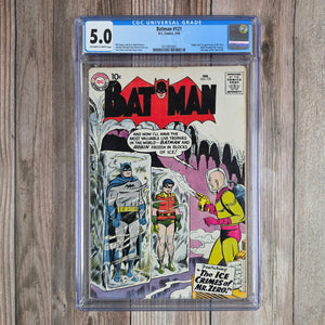 Batman #121 CGC 5.0 1st Appearance & Origin of Mr. Freeze (Mr. Zero) (Cert 2001)