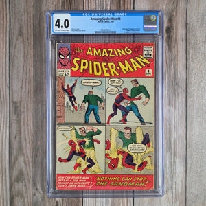 Amazing Spider-Man #4 CGC 4.0 1st appearance and origin of Sandman (Cert 0012)