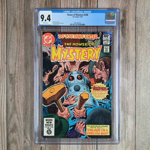 House of Mystery #298 CGC 9.4 WP Joe Kubert Cover (Cert 2001)