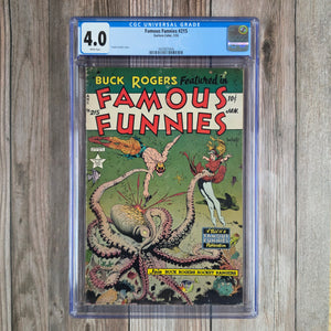Famous Funnies #215 CGC 4.0 WP Buck Rogers Frank Frazetta Cover (Cert 5004)