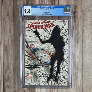 Amazing Spider-Man #4 CGC 9.8 WP 1:10 Humberto Ramos Variant Cover 1st Full Appearance of Silk, Cindy Moon Becomes Silk (Cert 2002)