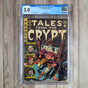 Tales from the Crypt #44 CGC 3.0 Guillotine Decapitation Cover Pre-Code Horror by Jack Davis (Cert 2005)