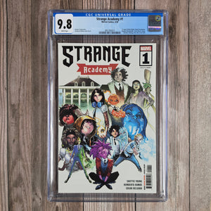 Strange Academy #1 CGC 9.8 WP 1st Appearance of Emily Bright, Doyle Dormammu, Shaylee Moonpeddle, Calvin Morse & Dessy (Cert 2017)