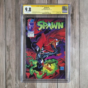 Spawn #1 CGC 9.8 SS Todd McFarlane, 1st Appearance of Spawn, Sam & Twitch, and Malebolgia (cert 3003)