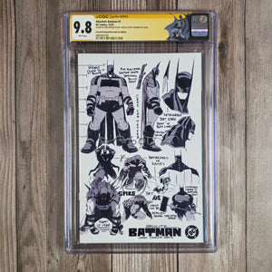 Absolute Batman #1 CGC 9.8 Second Printing/ Felix Comic Art Edition, SS Nick Dragotta, Scott Snyder, Premiere issue of an ongoing series in the Absolute Universe, a dimension built on Darkseid energy (cert 7005)