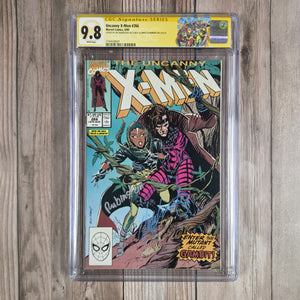 Uncanny X-Men #266 CGC 9.8 WP SS Joe Rubenstein, Chris Claremont, 2nd appearance and first cover of Gambit (cert 8001)
