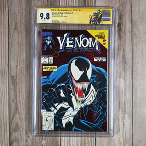 Venom: Lethal Protector #1 CGC 9.8 SS Sam De La Rosa, First solo series featuring Venom (cert 9001)
