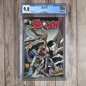 Spawn #243 CGC 9.8 Lowest quantity of standard cover A copies ordered by retailers in the entire series with an estimated circulation of approximately 11,714 copies (cert 2001)