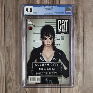 Catwoman #51 CGC 9.8 Cover art by Adam Hughes (cert 1014)