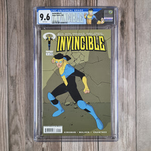 Invincible #1 CGC 9.6 1st appearance of Invincible (cert 3002) *Trade Avail.