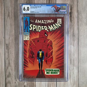 Amazing Spider-Man #50 CGC 6.0 WP 1st appearance of the Kingpin, Wilson Fisk (cert 1001)