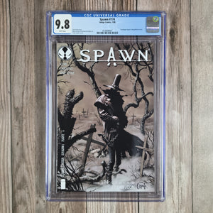 Spawn #174 CGC 9.8 1st appearance of 'Gunslinger' Spawn, a friend of Al Simmons' great-grandfather in the 19th century (cert 0007)
