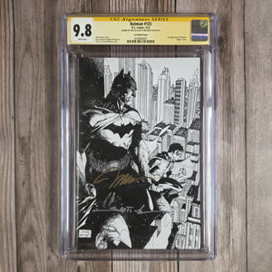 Batman #125 CGC 9.8 Lee Sketch Cover 1:500, SS Jim Lee, Scott Williams, 1st cameo appearance of Failsafe (cert 0001)