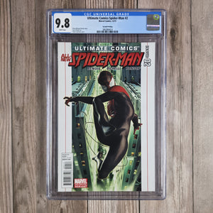 Ultimate Comics Spider-Man #2 CGC 9.8 Second Printing, 3rd appearance of Miles Morales (cert 4014)