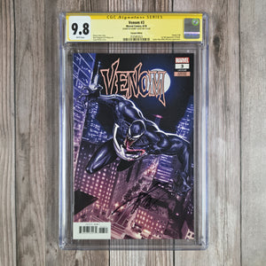 Venom #3 CGC 9.8 Variant Edition 1:25, SS Donny Cates, 1st full appearance of Knull,the creator of the Symbiote alien race (cert 3023)