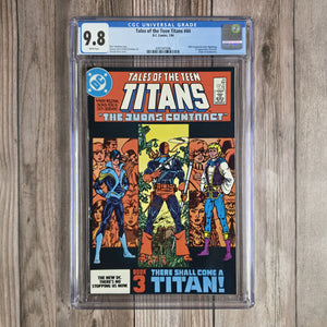 Tales of the Teen Titans #44 CGC 9.8 WP Dick Grayson becomes Nightwing, formerly Robin (Cert 1006)