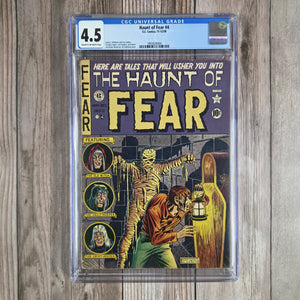 Haunt of Fear #4 CGC 4.5 Iconic Mummy cover, (cert 6004)