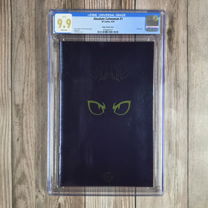 Absolute Catwoman #1 CGC 9.9 Rago Variant Cover, Introduction of Cassandra Cain in the Absolute Universe (cert 7017)