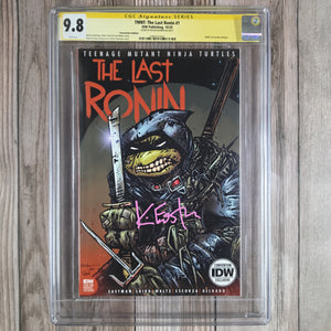 TMNT: The Last Ronin #1 CGC 9.8 Convention Edition Limited: 1400, SS Kevin Eastman, 1st appearance of Oroku Hiroto, the grandson of the Shredder (cert 7003)
