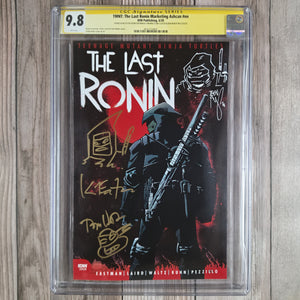 TMNT: The Last Ronin Ashcan #nn CGC 9.8 SS Kevin Eastman, Tom Waltz, and Ben Bishop, 'Ashcan' preview edition (cert 3003)