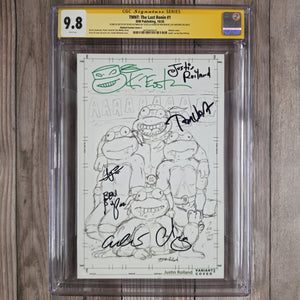 TMNT: The Last Ronin #1 CGC 9.8 Roiland Variant Cover C limited 100, SS Kevin Eastman, Ben Bishop, and Luis Antonio Delgado, 1st appearance of Oroku Hiroto, the grandson of the Shredder (cert 7010)