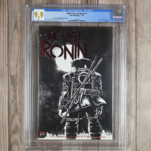 TMNT: The Last Ronin #1 CGC 9.9 Second Printing/Thank You Edition,  1st appearance of Oroku Hiroto, the grandson of the Shredder (cert 8001)