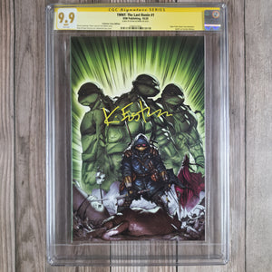 TMNT: The Last Ronin #1 CGC 9.9 Collector Cave Edition, SS Kevin Eastman,  1st appearance of Oroku Hiroto, the grandson of the Shredder (cert 7002)