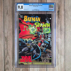 Batman / Spawn: War Devil #nn CGC 9.8 Batman/Spawn crossover distributed by DC, the second crossover of the characters (cert 7023)